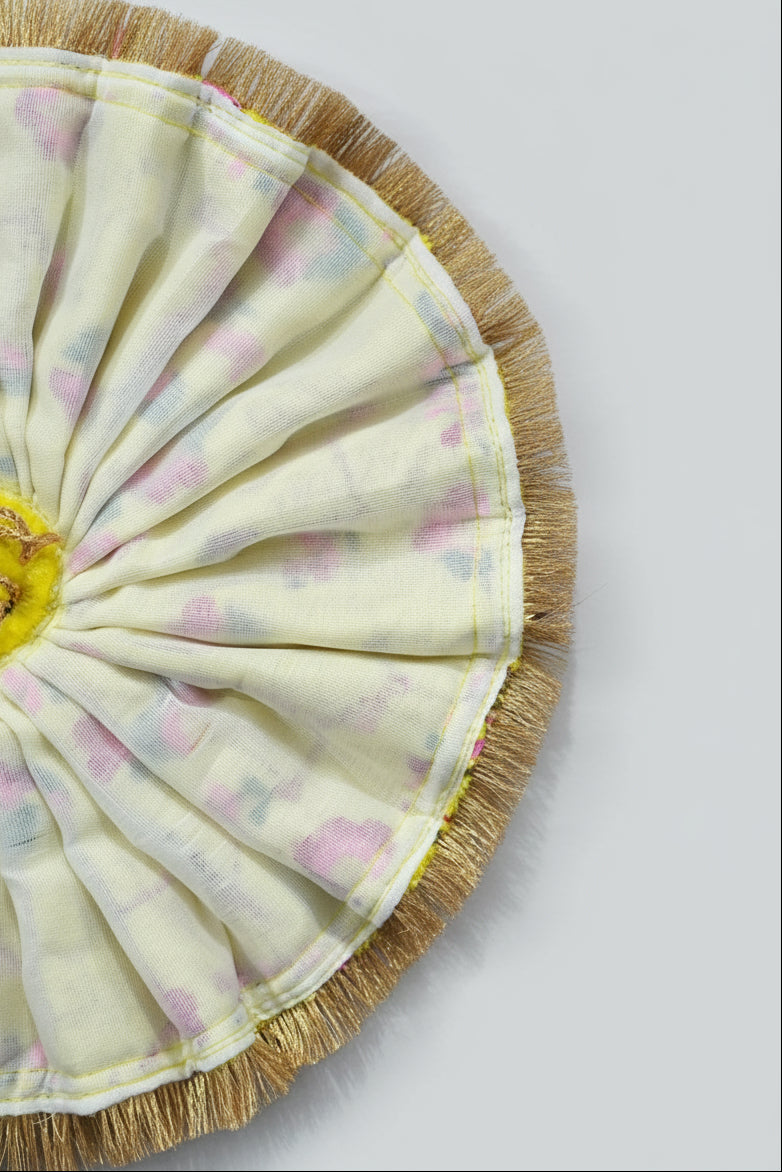 YELLOW WINTER VELVET//WITH FULL SLEEVE KOTI//WITH CAP//EASILY WASHABLE