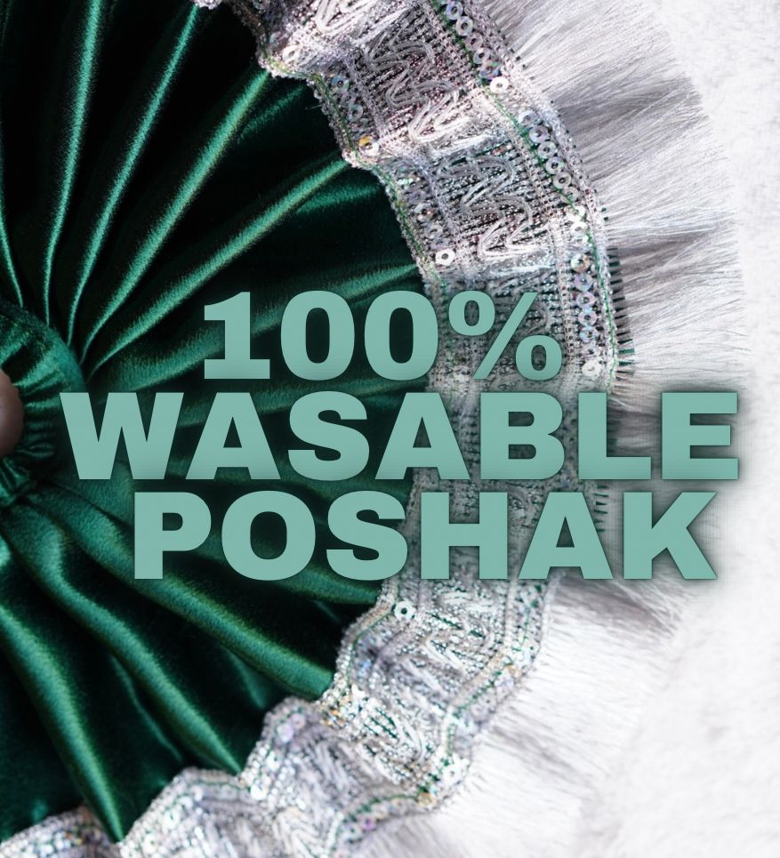 100% WASHABLE POSHAK