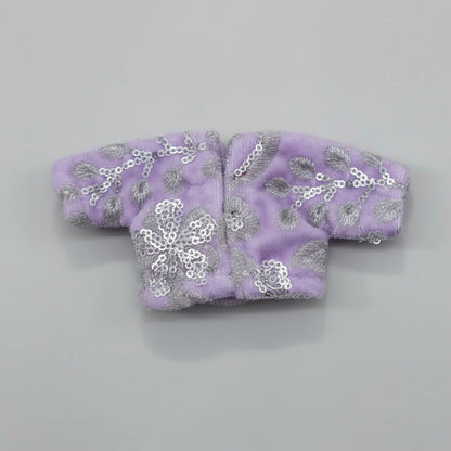 LAVENDER SILVER  100% WINTER VELVET POSHAK// WITH CAP // WITH FULL SLEVE KOTI OR JOINT KOTI