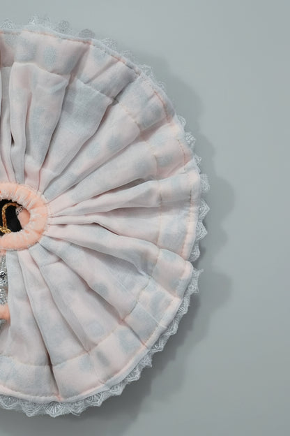 CREAM SILVER 100% WINTER VELVET POSHAK// WITH CAP // WITH FULL SLEVE KOTI OR JOINT KOTI