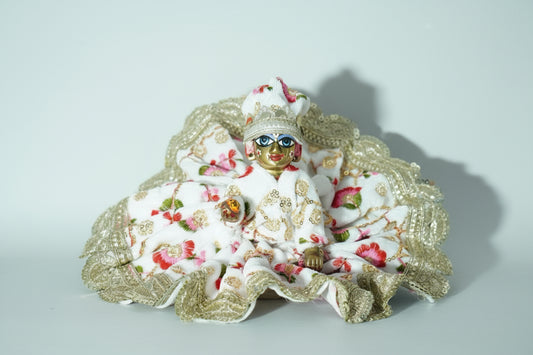 RED SILVER 100% WINTER VELVET POSHAK// WITH CAP // WITH FULL SLEVE KOTI OR JOINT KOTI