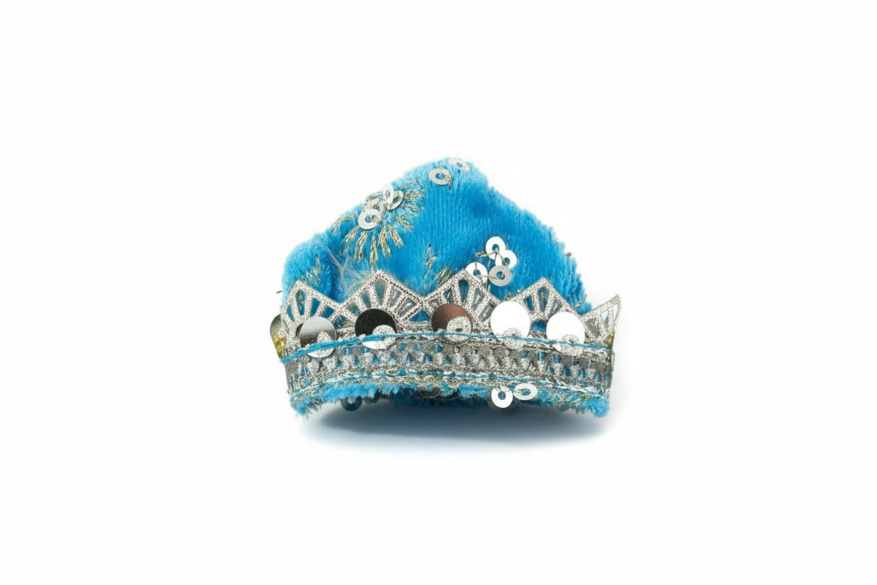 SKY BLUE EMBROIDERY//WINTER VELLVET POSHAK//FULL SLEEVES WITH CAP