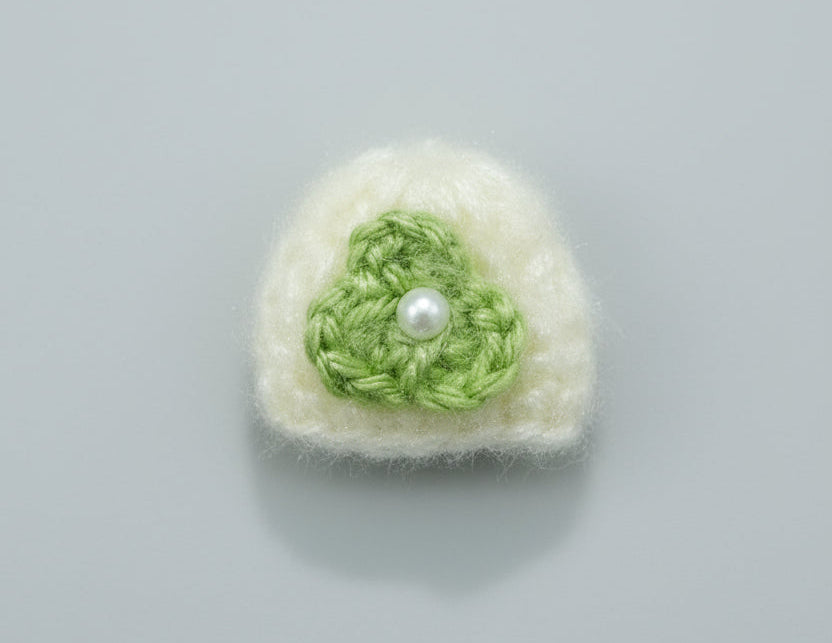LIGHT GREEN WITH WHITE SPOTTED KNITTED//WINTER WOOLEN POSHAK//WITH CAP AND MUFFLER