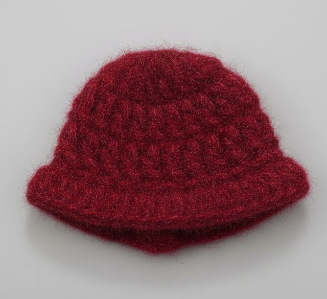 WHITE//YELLOW MAROON STAR KNITTED//WINTER WOOLEN POSHAK//WITH CAP