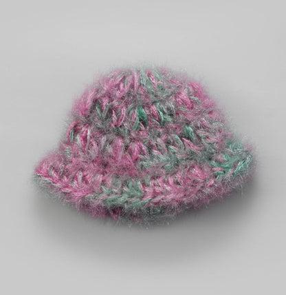 MULTICOLOUR WITH HEAVY FRILL KNITTED//WINTER WOOLEN POSHAK//WITH CAP