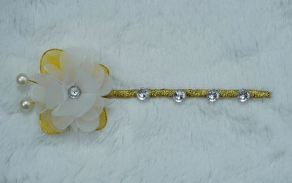 YELLOW BUTTERFLY HEAVY POSHAK // WITH PAGDI & MURLI // FOR SPECIAL OCCASIONS