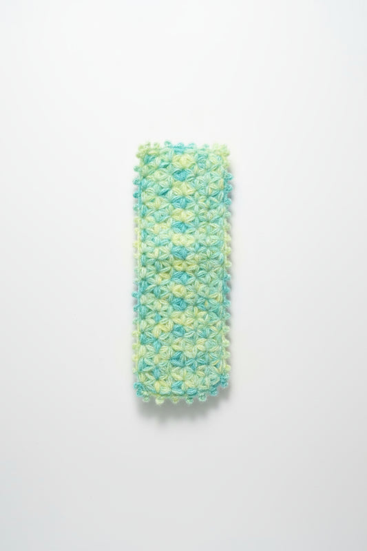 HAND KNITTED PREMIUM GREEN MIX WITH YELLOW COLOUR SHAWAL//FOR ALL SIZES GOPAL JI