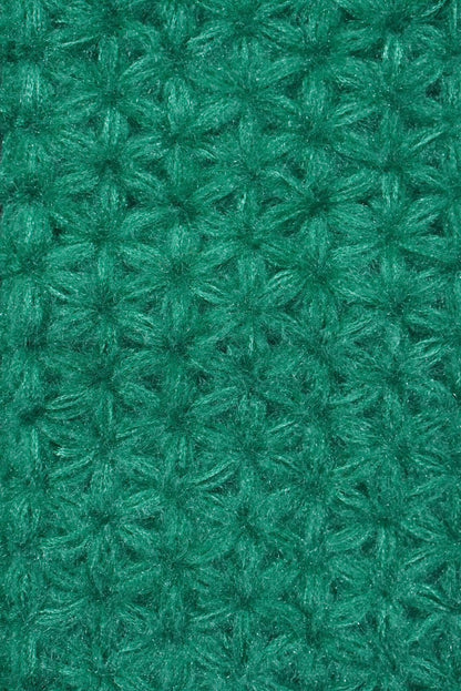 HAND KNITTED PREMIUM DARK GREEN COLOUR SHAWAL//FOR ALL SIZES GOPAL JI