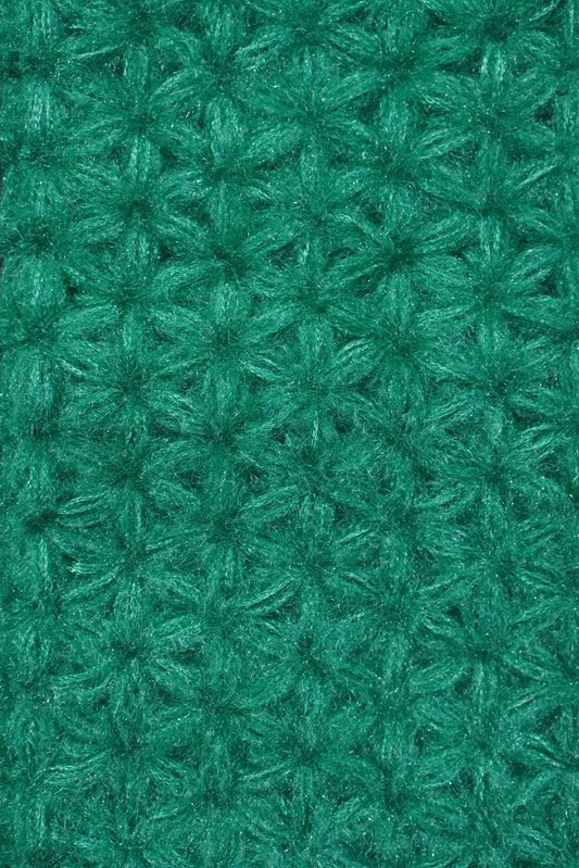 HAND KNITTED PREMIUM DARK GREEN COLOUR SHAWAL//FOR ALL SIZES GOPAL JI