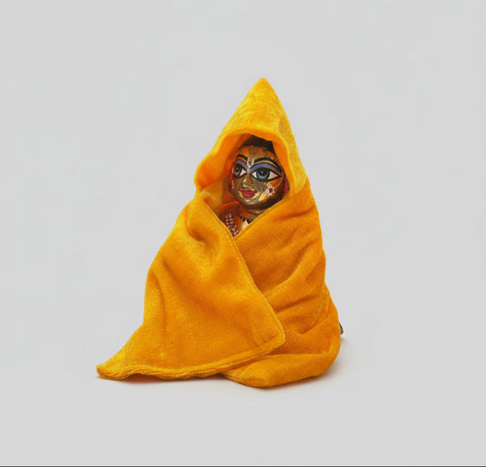 YELLOW WARM PONCHU || COMFORTABLE|| EASILY WEAR || FOR ALL SIZES GOPAL JI