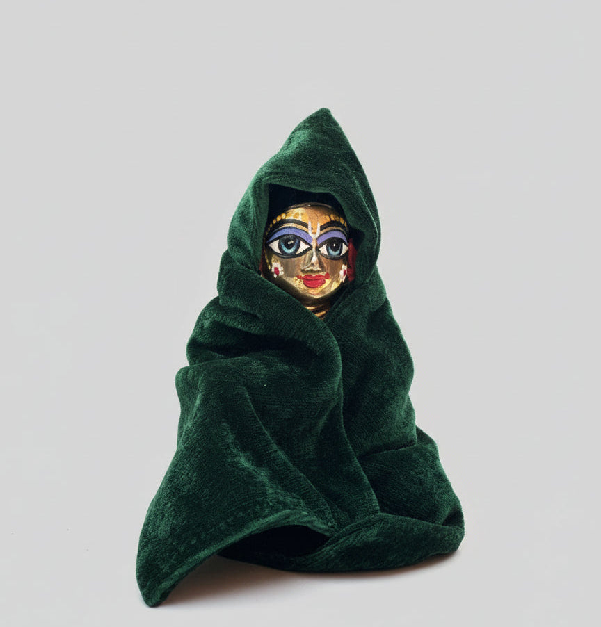 DARK GREEN VELVET WARM PONCHU || COMFORTABLE|| EASILY WEAR || FOR ALL SIZES GOPAL JI