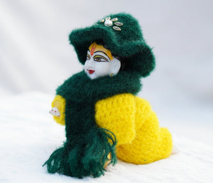 STYLISH HANDMADE WOOLEN SUIT WITH WARM CAP & MUFFLOR