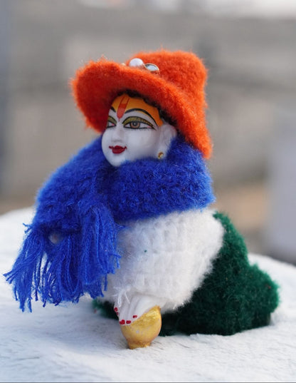 Handmade Tricolor theme woolen suit (Saffron, White &amp; Green) representing courage, peace, and prosperity 🇮🇳